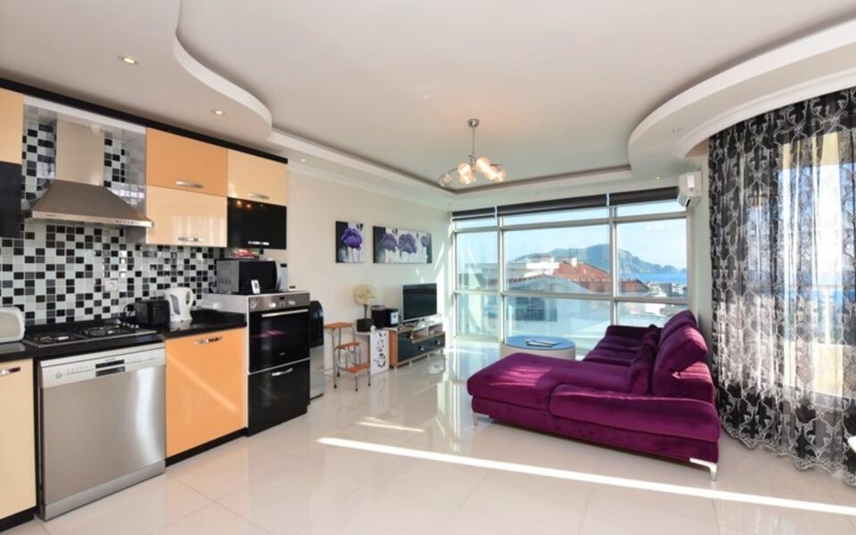 Bby 3003 Alanya Kleopatra Plajı Deniz Manzaralı Satılık Dubleks Daire 1