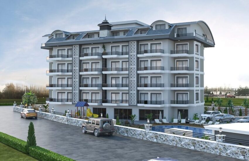 Lag 2803 Oba Alanya Turkiet 3-rums duplexlägenhet till salu 1