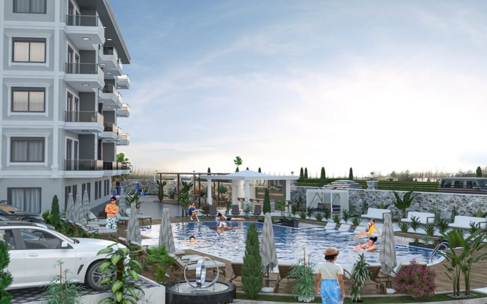 Lag 2803 Oba Alanya Tyrkiet 3 værelses duplex lejlighed til salg 3
