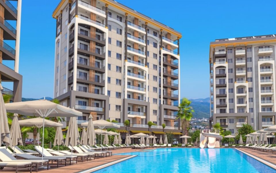 Tyrkia Avsallar Alanya Billig leilighet til salgs Emv 2003 1