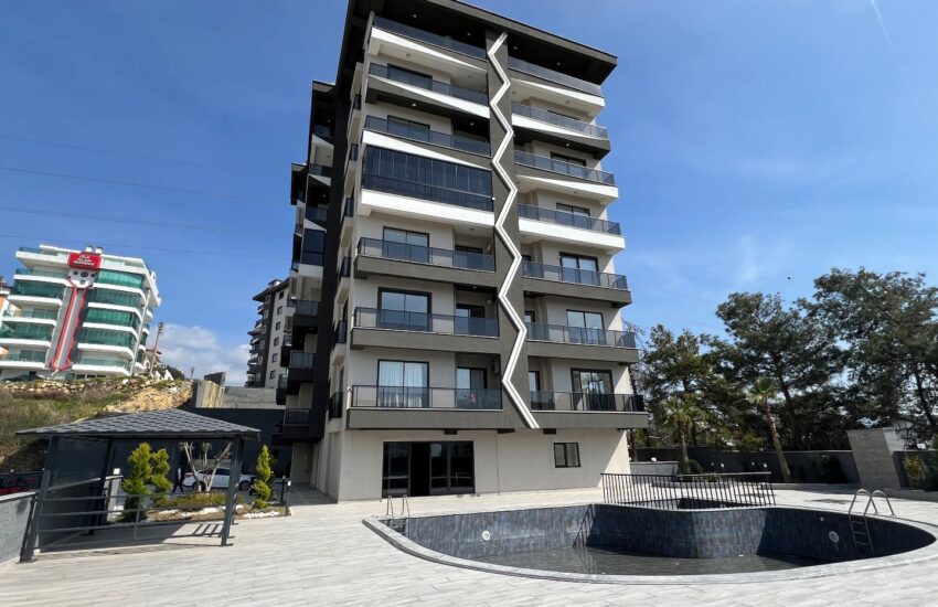 Billig 3 roms leilighet til salgs i Avsallar Alanya Tyrkia Akg 2104 10