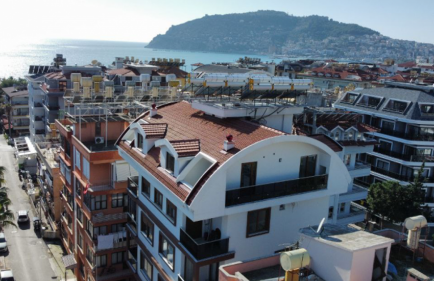 Tyrkia Alanya Centrum Beach 100m Duplex Til salgs 4 Rompris 189000 Euro 1