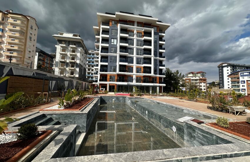 Avsallar Alanya Edullinen 4 huoneen duplex Myynnissä Avl 0905 1