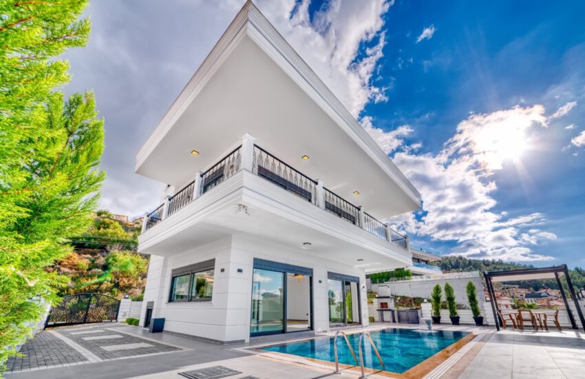 Kargicak Alanya Turkki Villa Kodit Myynnissä Turkin kansalaisuuteen Vas 2705 7