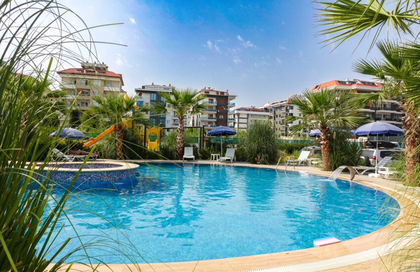 Kestel Alanya Turkki Rannalla 2 huoneen huoneisto Myynnissä Emr 0305 1