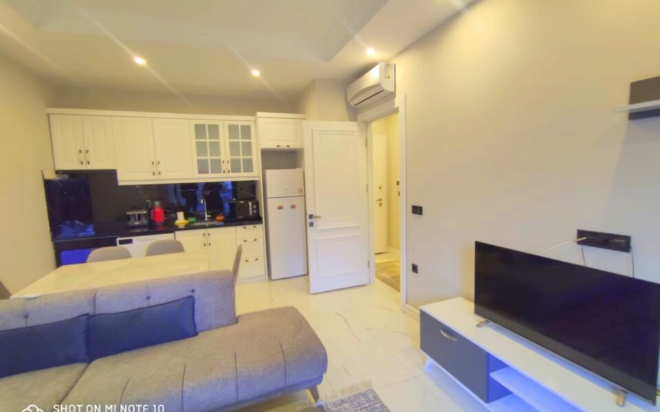 Kestel Alanya Tyrkia Beachfront 2-roms leilighet til salgs Emr 0305 2