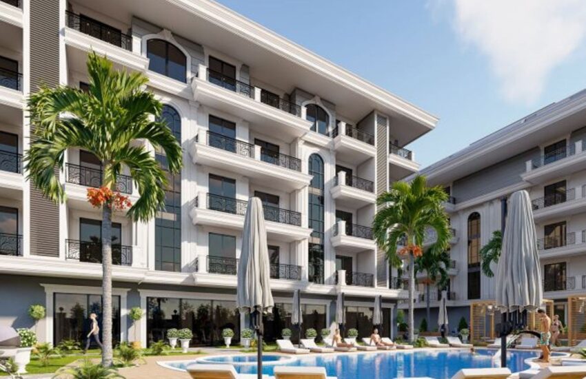 Oba Alanya Turkki Myydään 2 huoneen huoneisto Gro 0305 2