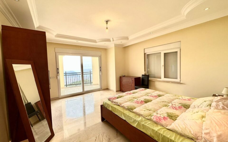 Turkish Residence Permit Bektas Alanya Triplex Villa For Sale Sso 0805 4