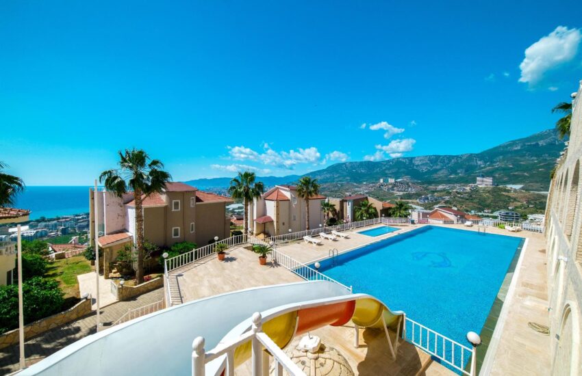 Komplet villaer med havudsigt til salg i Kargicak Alanya Tuv 1106 5