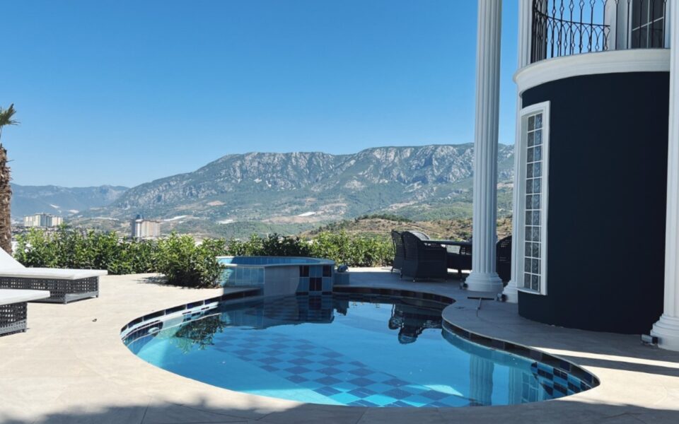 Lyxiga 5 rum villor till salu i Kargicak Alanya Turkiet Dlv 0706 9