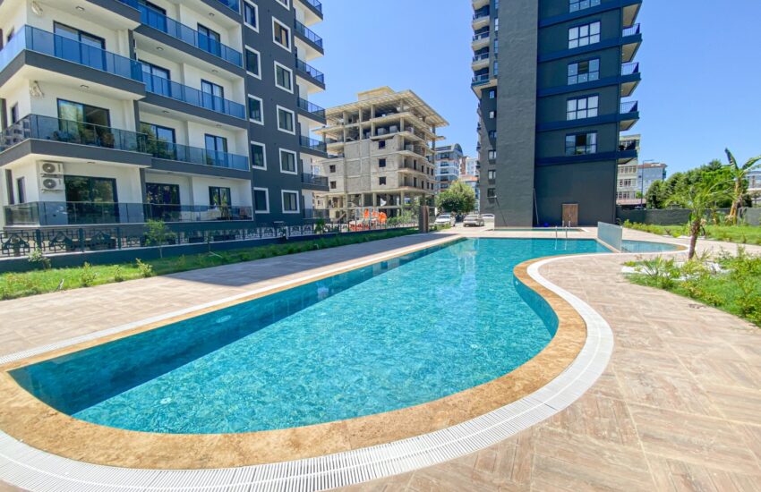 3 huoneen halpoja asuntoja myytävänä Alanya Mahmutlar Gka 0508 13