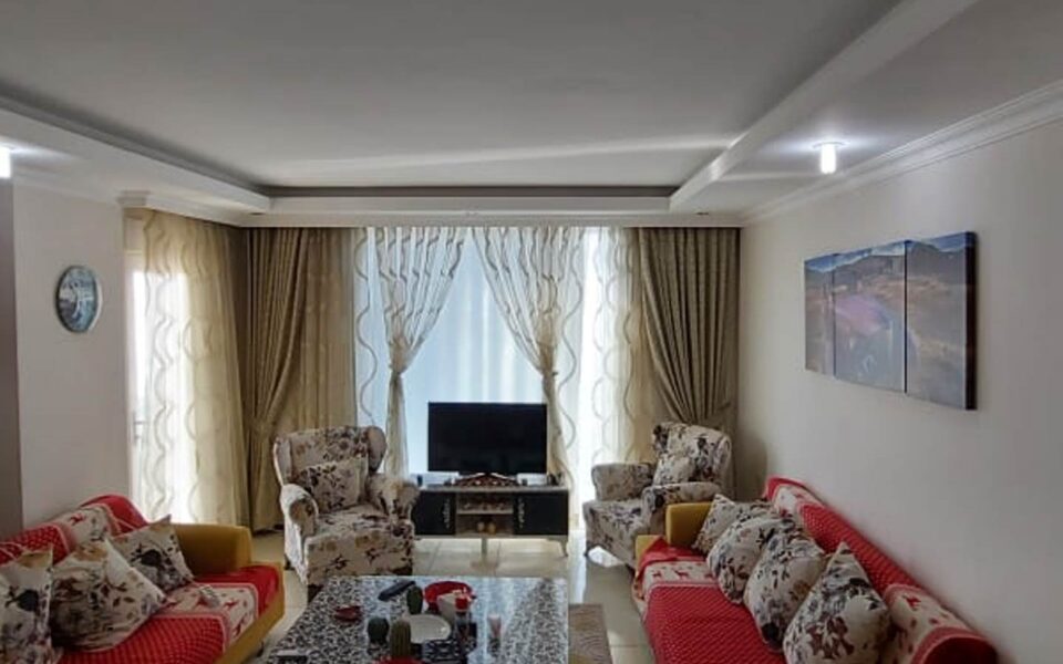 Beachfront 3 Rooms Lägenheter till salu Kestel Alanya Turkiet – KYD-1808