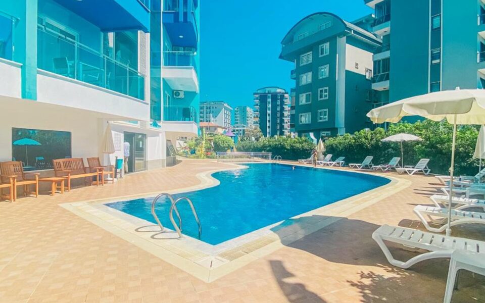 Fullt møblert billig leilighet til salgs Mahmutlar Alanya Tyrkia Mbu 2208 3