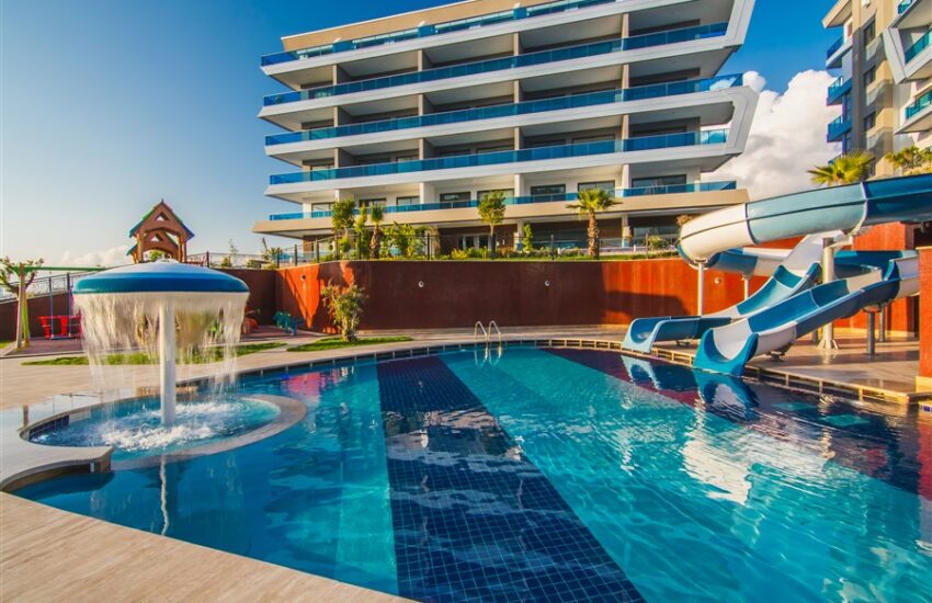 Luksus & Billig 3 værelses lejlighed til salg i Kargicak Alanya Kem 0508 1
