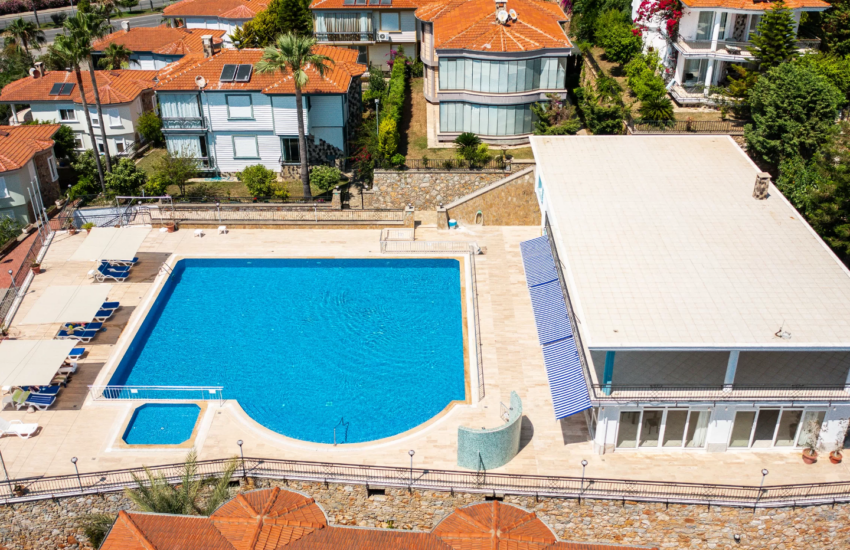 Turkin kansalaisuus 5 huoneen huvila Koti myytävänä Konaklissa Alanya Turkki Shk 0408 1
