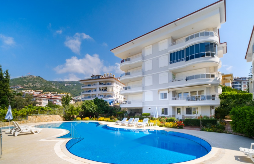Turkki Alanya Hasbahce 3 huoneen halvat asunnot myytävänä Mlf 0509 1