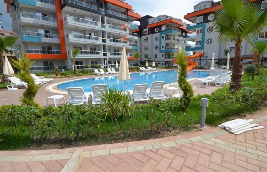 Bedste pris at købe billige 3 værelser have duplex til salg i Kestel Alanya Tyrkiet Kdg 2710 / 11