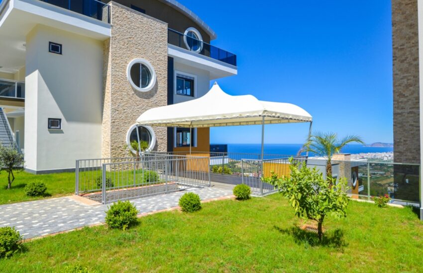 Kargicak Alanya Tyrkiet Havudsigt 3 Værelser Duplex Til salg Ksk 0310 1