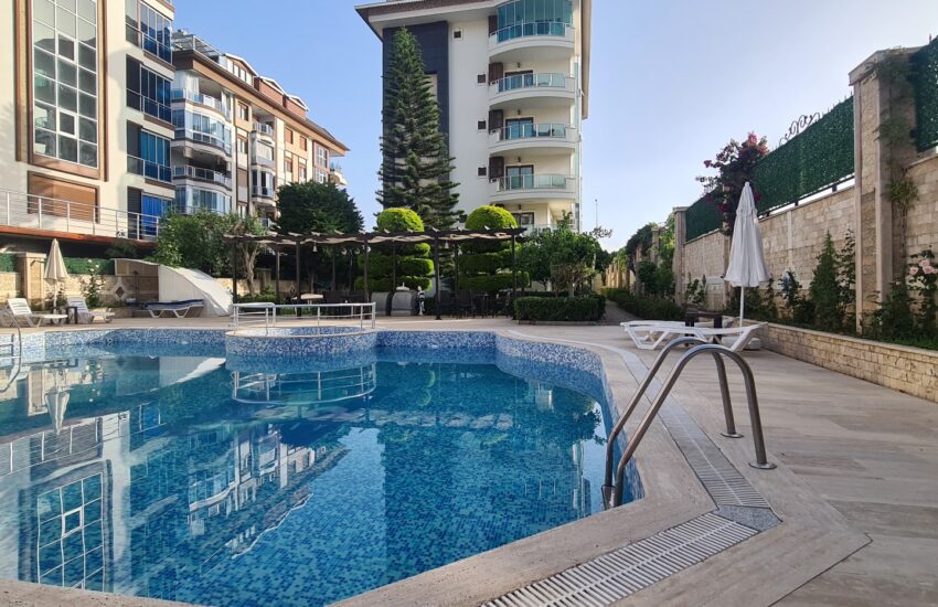 Kestel Alanya Tyrkiet Beachfront 3 værelses lejligheder til salg – GUV-0310