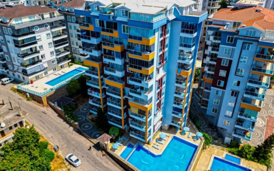 Tosmur Alanya Turkiet 4 rum stora takvåningar duplex till salu Hnt 0710 2