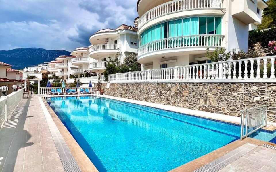 Kpv 0411 4 Rum Havsutsikt Villa Hem Till Salu I Kargicak Alanya Turkiet 14