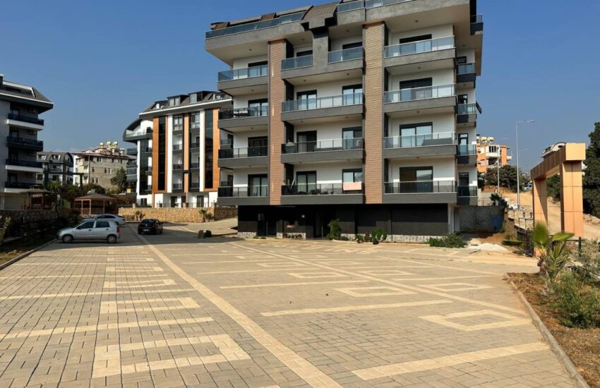 Uusia 3 huoneen halpoja asuntoja myytävänä Oba Alanya Turkki – HLB-1111
