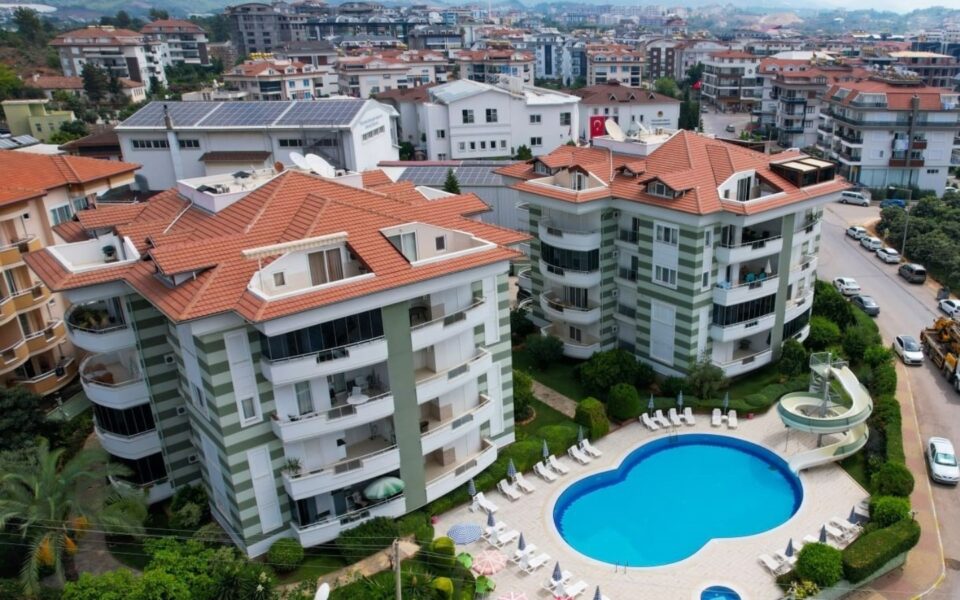 Prt 0411 3 Værelser Billige lejligheder Ejendomme til salg i Oba Alanya Tyrkiet / 2