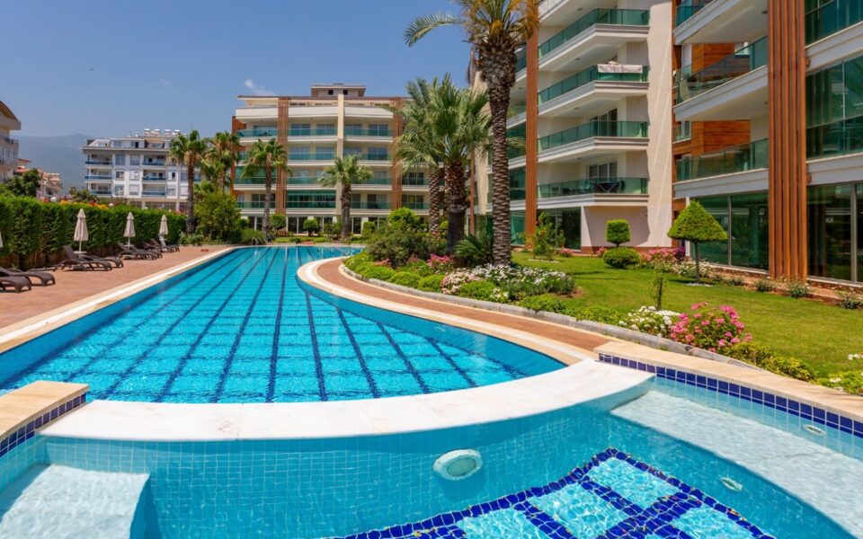 3 værelses billig Oba Alanya Tyrkiet lejlighed til salg Gob 0601 10