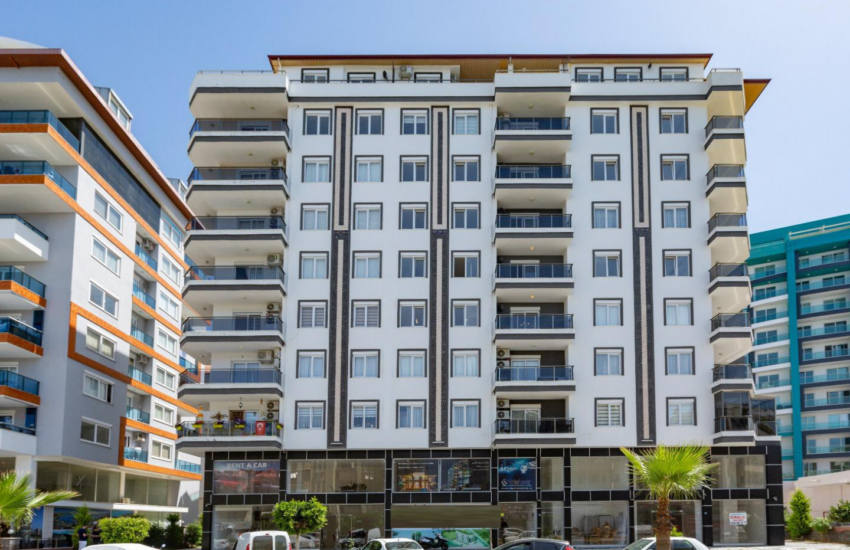 Mahmutlar Alanya Tyrkiet 150 kvm 4 værelses billig duplex lejlighed til salg Mye 1303 2