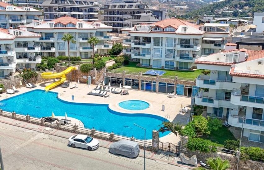 Shg 0903 Paras hinta 4 huoneen puutarha halpa duplex myytävänä Seasidessa Green Hill Konakli Alanya Turkki 1