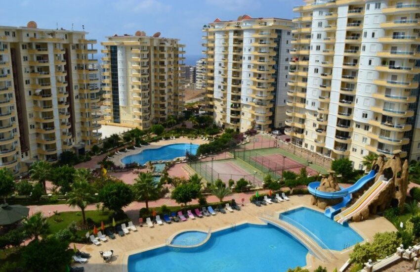 Bedste pris 4 værelses billig lejlighed til salg i Mahmutlar Alanya Tyrkiet Prd 0804 1