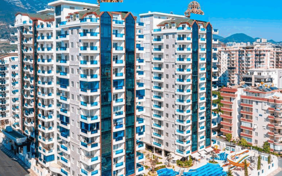 184 kvm luksus 4 roms leilighet til salgs i Mahmutlar Alanya Tyrkia Prl 0405 1