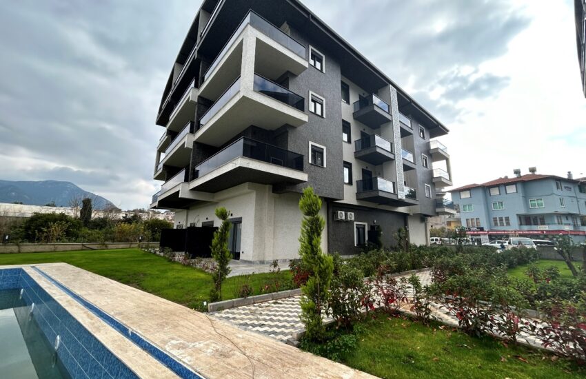 Billig 4 værelses duplex lejlighed til salg i Oba Alanya Tyrkiet Lfa 2605 13