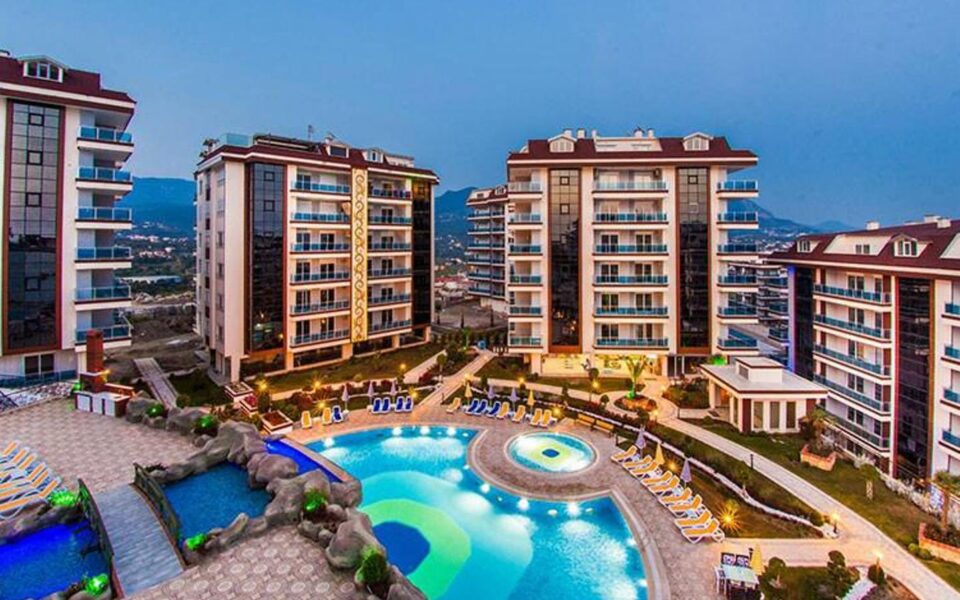 Luksus 3 huoneen huoneisto myytävänä Cikcilli Alanya Turkki Ndr 0505 12