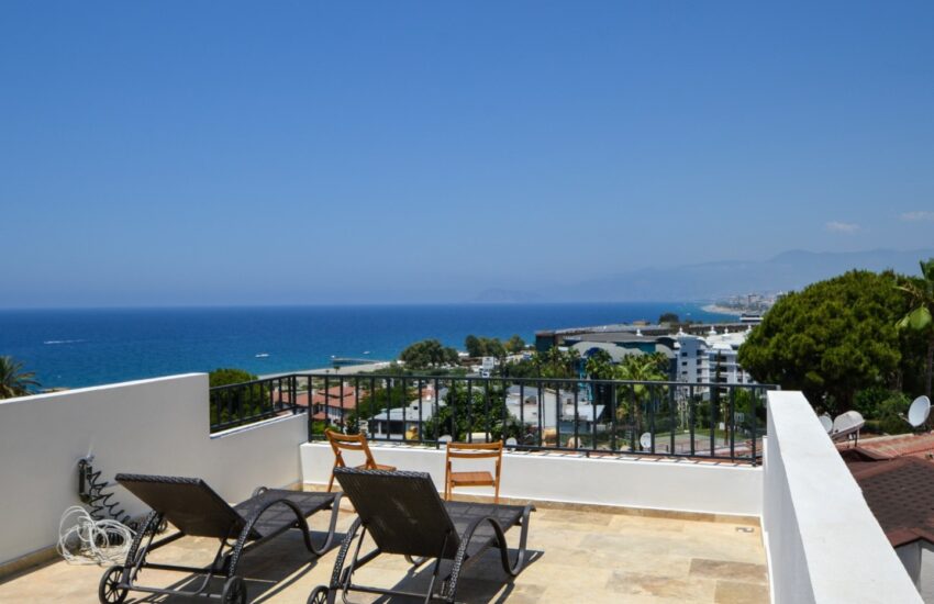 Merinäköala Halvat 3 huoneen huvilat myytävänä Kargicakissa Alanya Turkki Hkg 2105 9