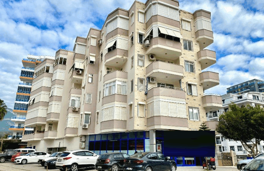 Turkiet Mahmutlar Alanya Billigt 3 sovrum 1 vardagsrum lägenhet till salu Ntm 2905 1