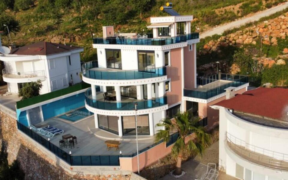6 Room Triplex Villas Homes For Sale In Kestel Alanya Turkey For Turkish Citizenship Kvt 2006 2