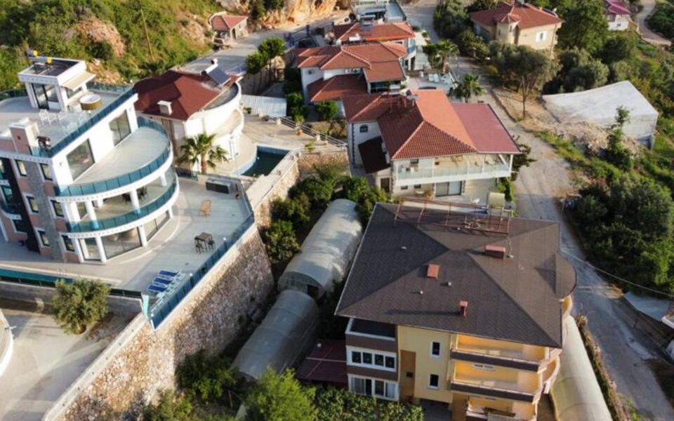 6 Room Triplex Villas Homes For Sale In Kestel Alanya Turkey For Turkish Citizenship Kvt 2006 3