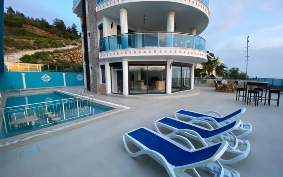 6 Room Triplex Villas Homes For Sale In Kestel Alanya Turkey For Turkish Citizenship Kvt 2006 5