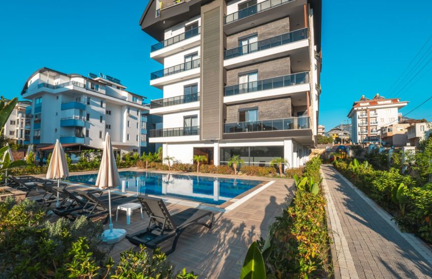 Oba Alanya Tyrkiet Billig 3 værelses duplex til salg Lft 1706 4