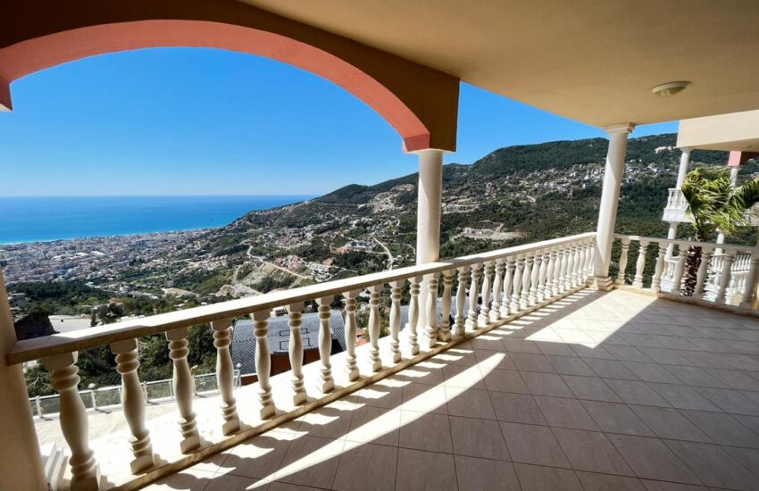 Bektas Alanya Turkki 4 huoneen duplex Myynnissä Hbe 2407 12