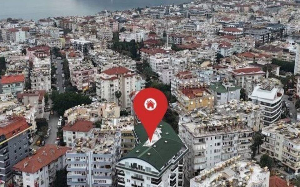 Tæt på stranden Billig 4 værelses lejlighed til salg i Alanya Centrum – GLA-3107