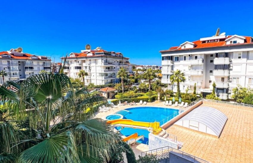Duplex till salu för turkiskt medborgarskap Oba Alanya Antalya Turkiet – CRN-1507