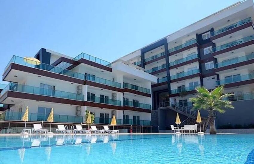 3 roms billig leilighet til salgs i Kestel Alanya for tyrkisk statsborgerskap – DRT-1208