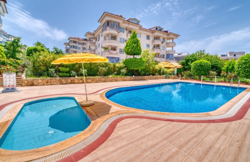 3 værelses billige lejligheder til salg i Oba Alanya 125000 Euro – GBO-2808