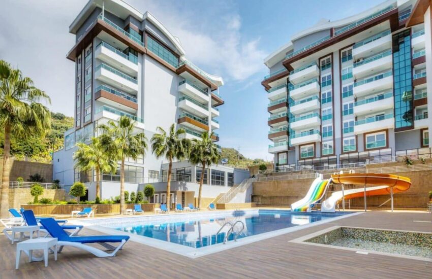 Günstige 2-Zimmer-Wohnung in Strandnähe zum Verkauf in Kargicak, Alanya, Antalya, Türkei – PCS-0308