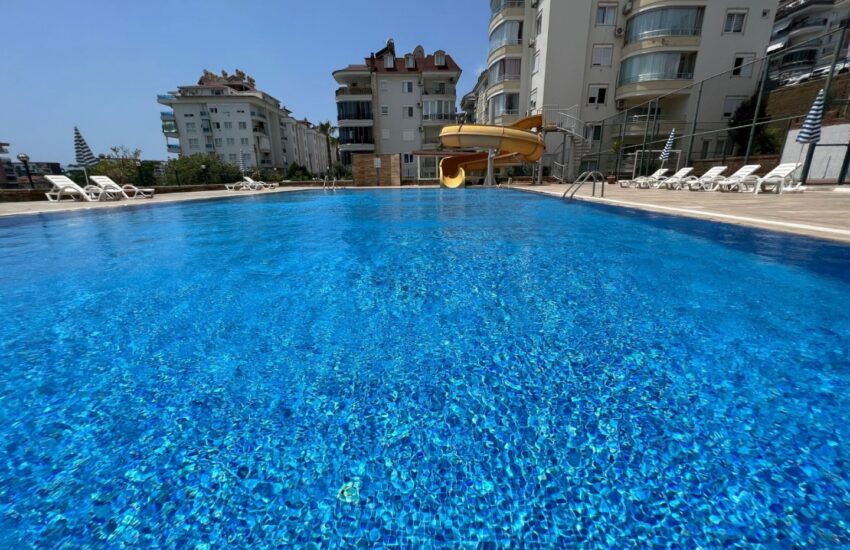 1 soveværelse 1 stue 68 kvm lejligheder til salg i Cikcilli Alanya Tyrkiet – 80000 Euro
