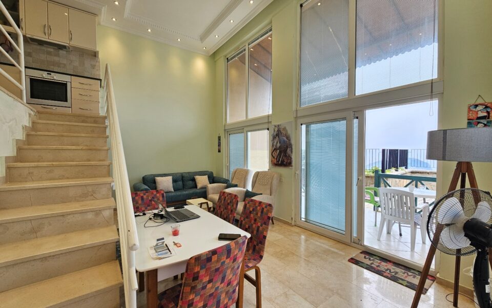 3 rom billig best pris hage duplex til salgs i Alanya Tyrkia fra eier – OTE-0309