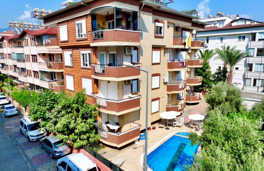 Bedste pris Oba Alanya Tyrkiet 2 værelses lejligheder til salg fra ejer – LGO-0309