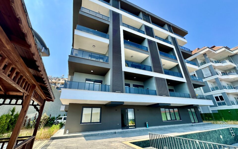 Sea View 2 Room Cheap Apartments for sale in Cikcilli Alanya Turkey – CKD-0109